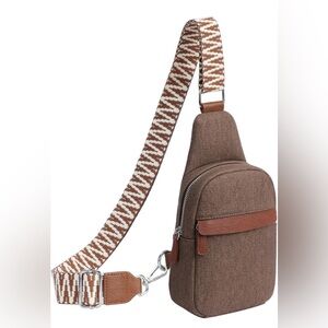 Stylish Crossbody Bag (Faux leather)